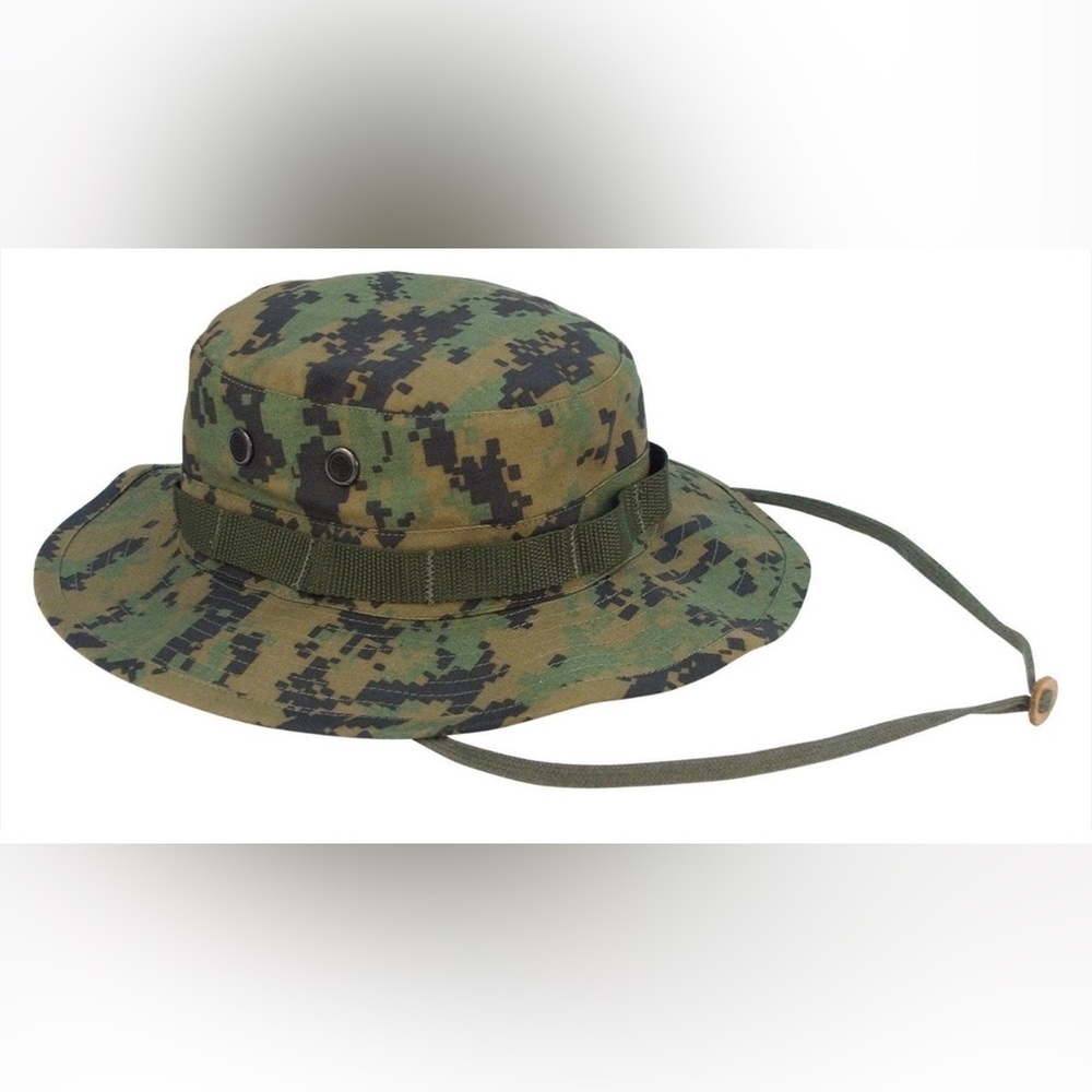USMC Marpat Woodland Boonie Hat Medium